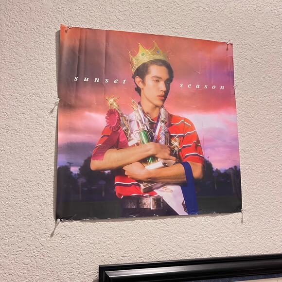 Conan Gray Poster “Sunset Season” Official Merch 19.25”x19.25” Ships Same Day! * - Picture 2 of 2